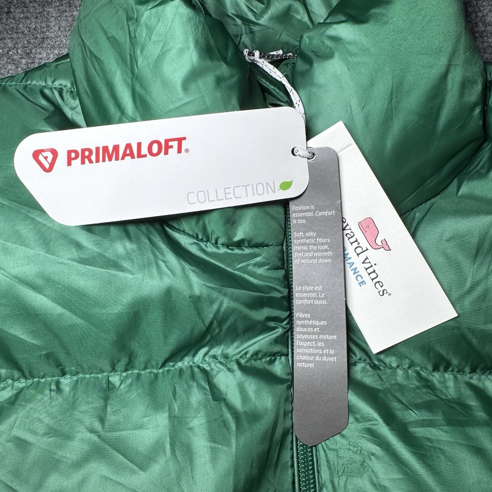 Vineyard Vines Performance PRIMALOFT Green Puffer… - image 9